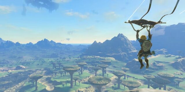 Jogador de Zelda: Tears of the Kingdom constrói veículo Desert Skull