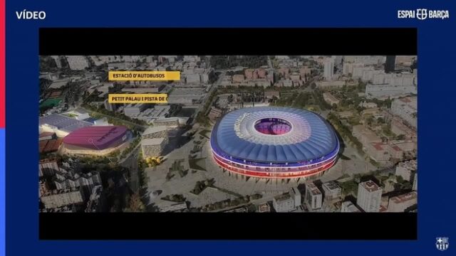 O novo Camp Nou agora está visível