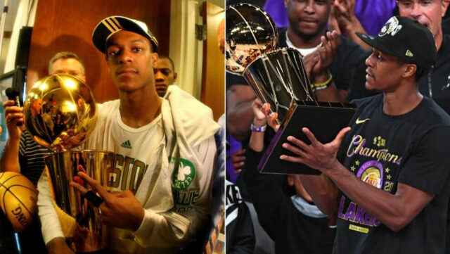 Rajon Rondo, o armador com mãos gigantes que venceu com o Celtics e o Lakers, se aposenta