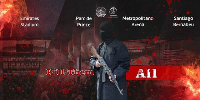 O Estado Islâmico ameaça um ataque terrorista na Liga dos Campeões