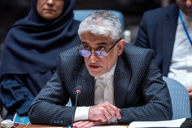 Embaixador do Irã nas Nações Unidas, Amir Saeid Iravani 
