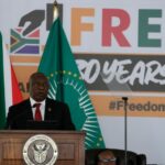 Presidente sul-africano Cyril Ramphosa