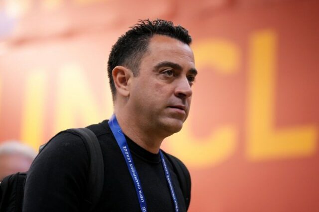 Xavi, técnico do Barcelona