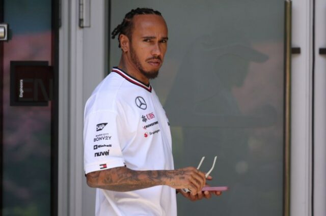 Lewis Hamilton, heptacampeão de F1 e piloto da Mercedes