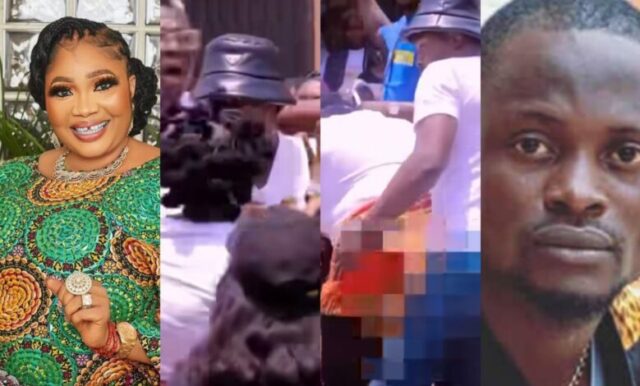 Jaiyeola Monje confronta Jigan Babaoja por agarrar seu traseiro no set de filmagem Kemi Filani blog min