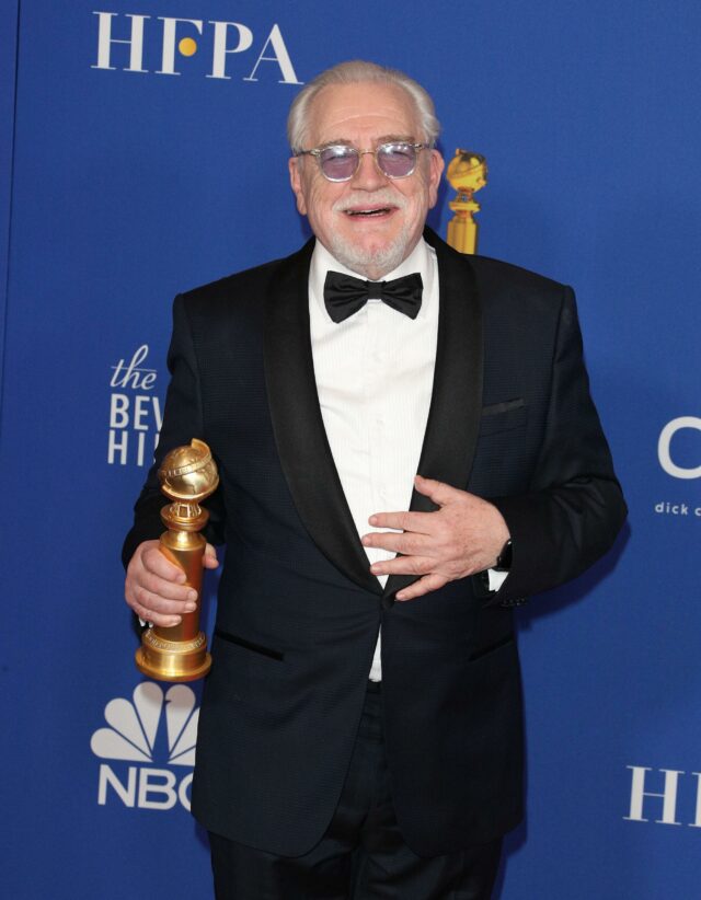Brian Cox na 77ª edição do Golden Globe Awards - Sala de Imprensa