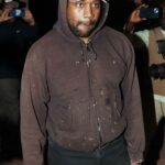 Kanye West saindo da academia em Los Angeles
