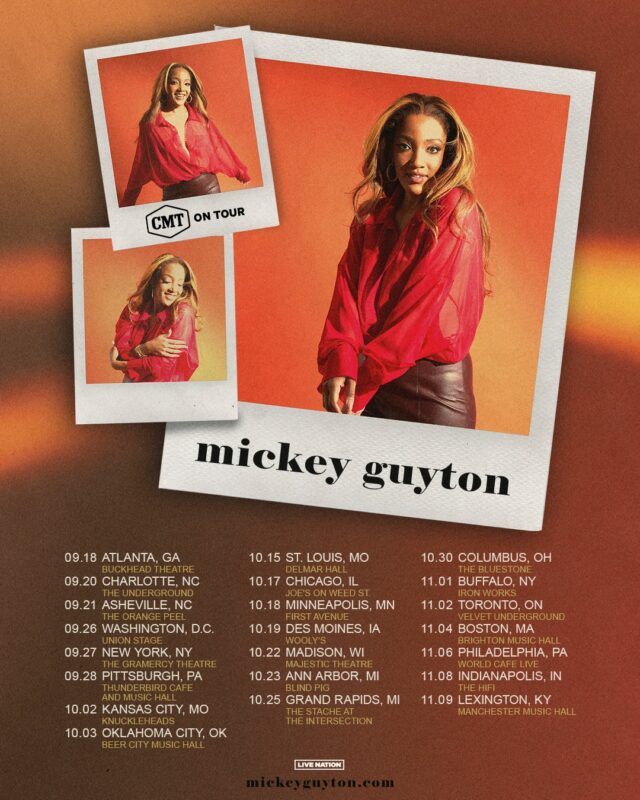CMT em turnê apresenta Mickey Guyton