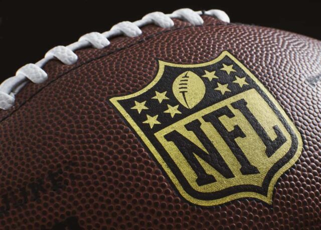 Logotipo da NFL no futebol