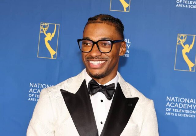 Robert Griffin III participa do 44º Prêmio Anual Sports Emmy no Frederick P. Rose Hall, Jazz no Lincoln Center em 22 de maio de 2023 na cidade de Nova York.