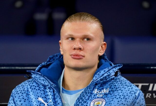 Erling Haaland, atacante do Manchester City