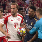 Harry Kane, estrela do Bayern de Munique, e Jude Bellingham, craque do Real Madrid