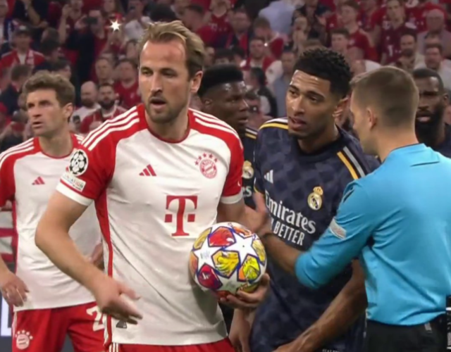 Harry Kane, estrela do Bayern de Munique, e Jude Bellingham, craque do Real Madrid
