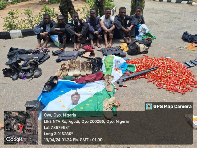 Soldados prendem nove agitadores da nação iorubá 2