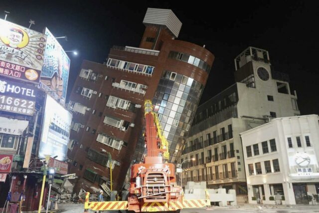 Terremoto atingiu Taiwan