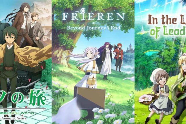 Os 10 melhores romances leves para ler se você gosta de Frieren: Beyond Journey's End