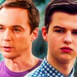 A jovem estrela de Sheldon, Iain Armitage, compartilha a reação ao ter Jim Parsons e Mayim Bialik no set