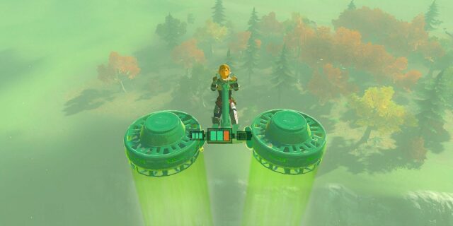 construção de planador Legend of Zelda Totk Goblin