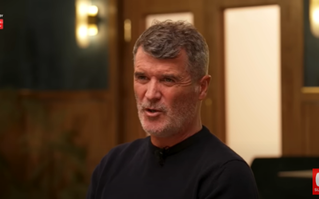 Roy Keane em um programa no YouTube