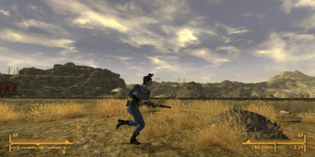 Você consegue correr em Fallout: New Vegas?
