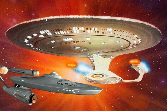 O modelo USS Enterprise perdido de Star Trek retornou a Roddenberry