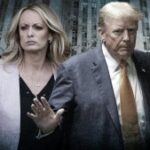 Stormy Daniels e Donald Trump se enfrentam no tribunal