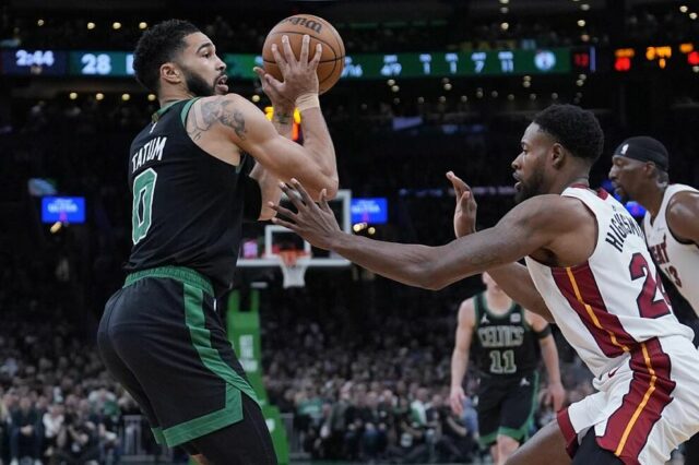 Os Celtics completam sua vingança esmagando o Heat e já estão nas semifinais do Oeste