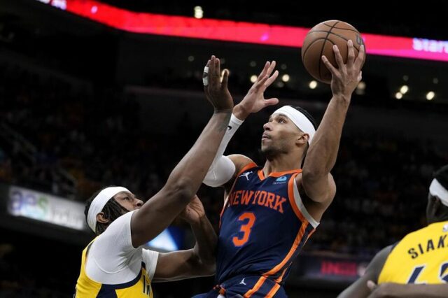 Pacers quebram Knicks e empatam série