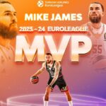 Mike James completa sua histórica Euroliga com o MVP