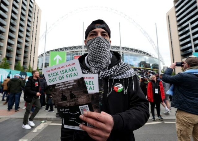 Palestina Israel futebol