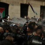 Polícia reprime protesto pró-Palestina em universidade francesa (VÍDEOS)