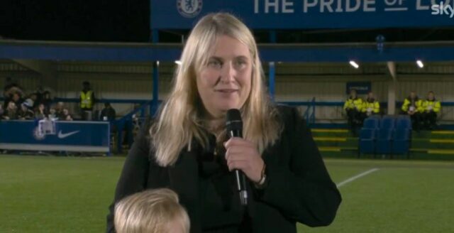Emma Hayes deixou os fãs do Chelsea loucos com seu discurso pós-jogo em Kingsmeadow