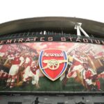 Uma imagem genérica do Emirates Stadium do Arsenal