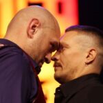 Tyson Fury bate de frente com Oleksandr Usyk