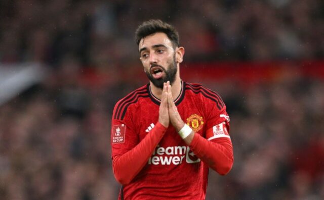 Capitão do Manchester United, Bruno Fernandes