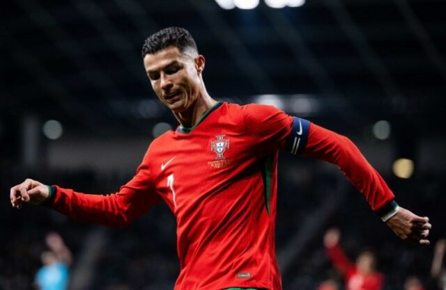 Cristiano Ronaldo jogando por Portugal