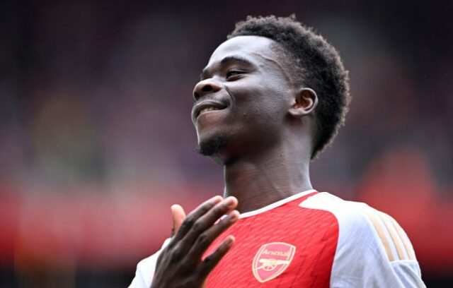 Bukayo Saka teve mais uma temporada estelar pelo Arsenal