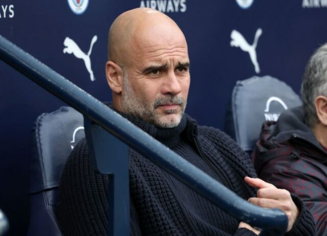 Pep Guardiola, técnico do Manchester City 