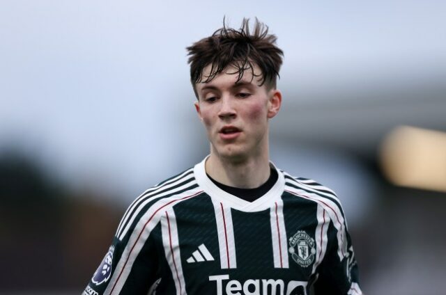 O jovem do Manchester United, Charlie McNeill