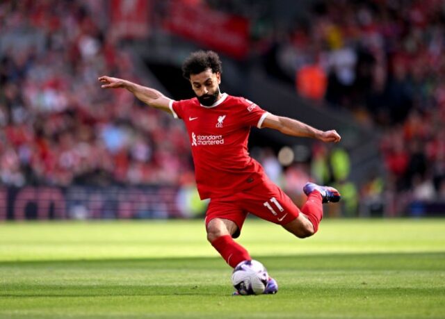 A estrela do Liverpool, Mo Salah