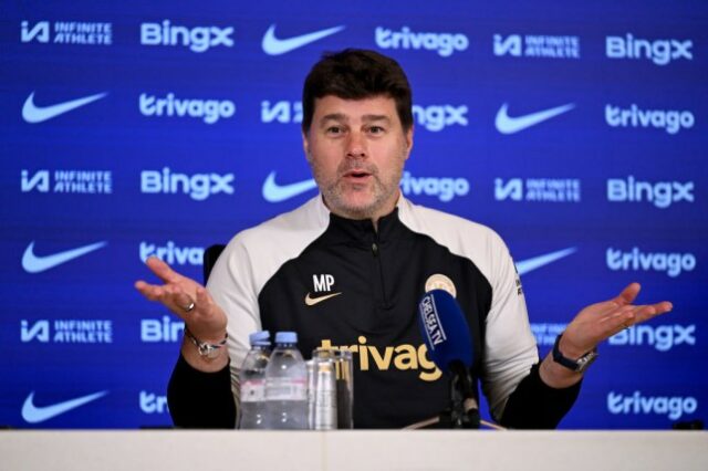 O técnico do Chelsea, Mauricio Pochettino