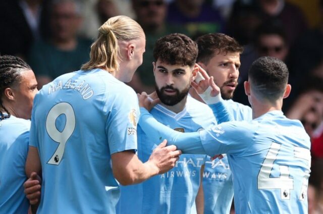 Josko Gvardiol marcou dois gols na vitória do Man City por 4 a 0 sobre o Fulham