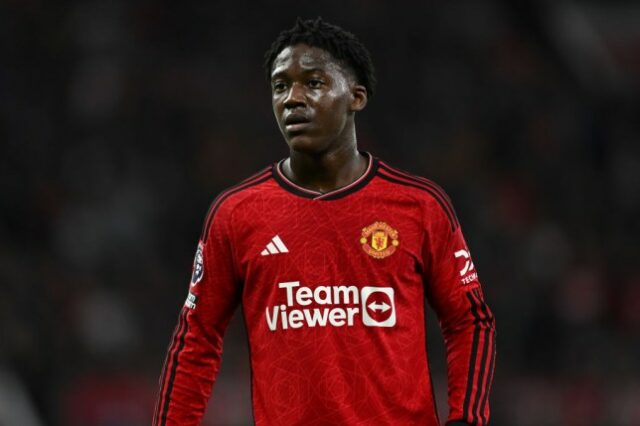 Kobbie Mainoo, estrela do Manchester United