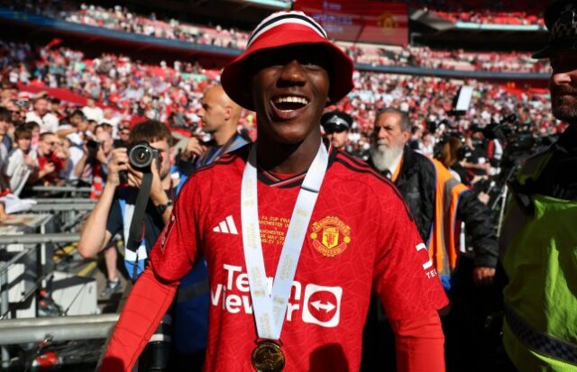 Kobbie Mainoo, estrela do Manchester United