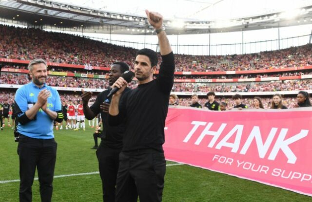 Mikel Arteta, técnico do Arsenal