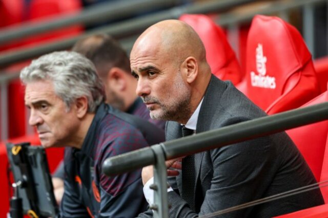 Pep Guardiola, técnico do Manchester City