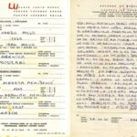 duas páginas de uma carta do avô do autor escrita à mão em bósnio