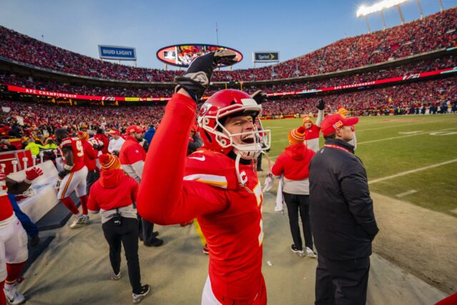 Harrison Butker no Super Bowl