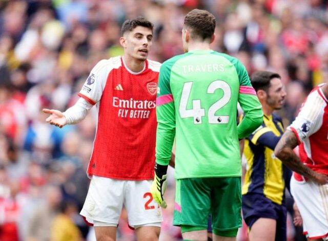 Kai Havertz fez outra exibição influente na vitória do Arsenal por 3 a 0 sobre o Bournemouth 