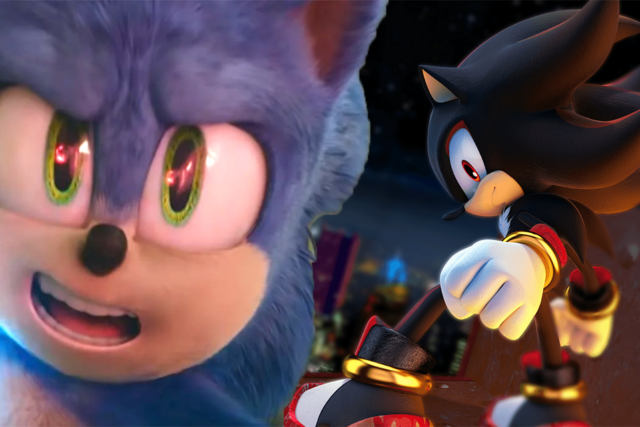 Cena de introdução do filme Shadow's Sonic The Hedgehog 3 promovida por Ben Schwartz